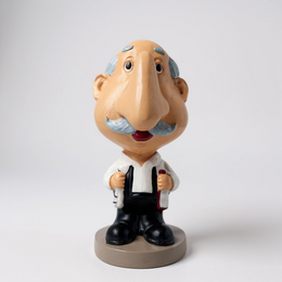 Quirky Old Man Sunglass Holder Figurine