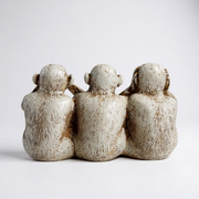 Three Wise Monkeys Figurine