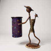 Tribal Artisan Pen Stand – Handcrafted