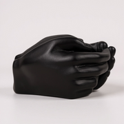Black Hands Decorative Sculpture | Modern Abstract Home Decor Showpiece