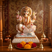 Divine Goddess Lakshmi Idol
