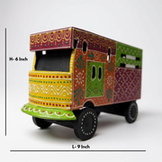 Vintage Indian Truck Desk Organizer – Handcrafted