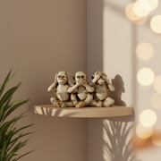 Three Wise Monkeys Figurine