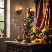 Majestic Krishna Statue