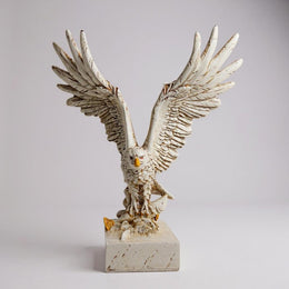 Eagle with Fish Figurine | Majestic Home Decor Sculpture