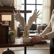Eagle with Fish Figurine | Majestic Home Decor Sculpture