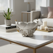 White Elephant Leaf Bowl