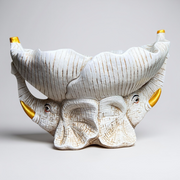 White Elephant Leaf Bowl