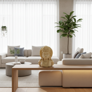 Ivory Finish  MarbleLord Hanuman Bust Idol