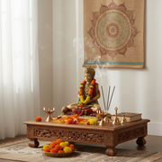 Lord Hanuman Idol in Meditation Pose