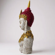 Antique Finish Golden Crown Buddha