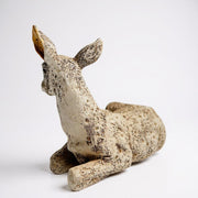 Elegant Resting Deer Figurine | Animal Showpiece for Home Decor