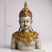Antique Finish Golden Crown Buddha
