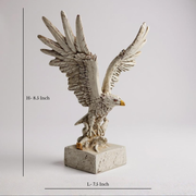 Eagle with Fish Figurine | Majestic Home Decor Sculpture