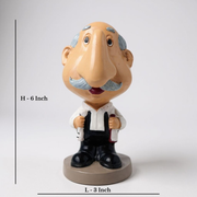 Funny Grandpa Spectacle Holder Stand Set of 2 Eyeglass & Sunglass Holders