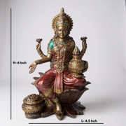 Small Lakshmi Ganesha Idol Combo  (Combo Small)