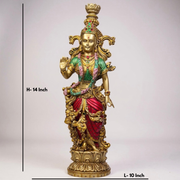 Elegant Radha Krishna Idol Set (Combo)