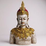 Antique Finish Golden Crown Buddha